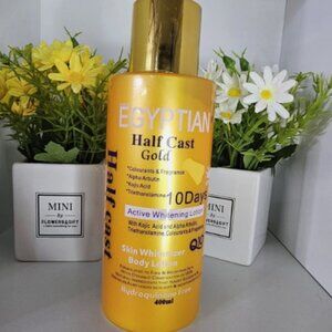 X 1 Egyptian Half Cast Gold Lotion
